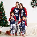 New Christmas Elements Printed Parent-Child Wear Set Family