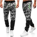 New Slim-fit Trousers With Camouflage Lace-up For Men