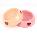 Pet Supplies Dog Food Set Love Single Bowl