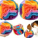 Dog Sniffing Training Blanket Snuffle Ball Mat Detachable