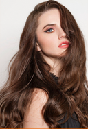 A Black Shampoo Covers White Hair And Then