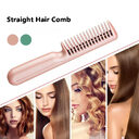 2 In 1 Wireless Straight Hair Comb Portable