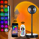 USB Desk Lamp Rainbow Projection