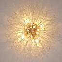 Dandelion Bedroom Crystal Ceiling Lamp