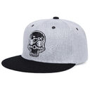 Skull Embroidery Baseball Cap Men's And Women's