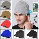 European And American Outdoor Wireless Headset Knitted Hat