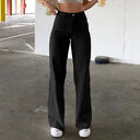 Spice Girl Style High Waist Slim Jeans Bell
