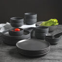 Nordic Ceramic Rice Bowl Steak Plate Deep Household