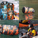 Outdoor Waterproof Bag Camouflage Polyester Double Shoulder Portable