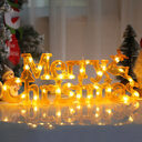Decorative Lights Decorate Modeling On Christmas Day