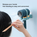 Hair Dryer Rack Toilet Wall-mounted Punch-free Woundable Multifunctional