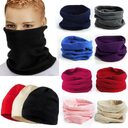 Warm wool scarf