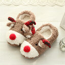 Cotton Slippers Female Autumn And Winter Cute Elk