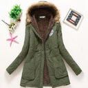 Hooded Winter Jacket Women Fashion Warm Coats Ladies