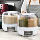 Food Grade Plastic Storage Grain Kitchen Rice Bucket