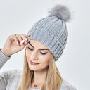 Winter Knitted Hats Fashion Stretchy Lined Skull