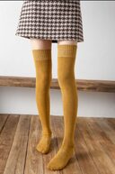 Autumn And Winter Over The Knee Socks Women