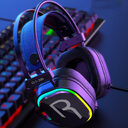 Headset Gaming 7.1 Wired USB Microphone