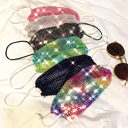Rhinestone Mask European And American Net Celebrity Fishing