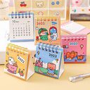 Mini Desktop Desk Calendar Creative Cartoon To Remember