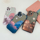 Sunset Clouds Suitable For Mobile Protective Shell Female