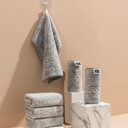 Japanese Style Bamboo Charcoal Towel Fine Fiber Dish