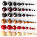Wooden Beads Loose Handmade Diy Beading Accessories