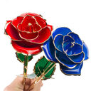 24K Gold-plated Rose Flower With A Gift Box
