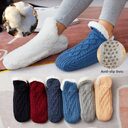 Winter Woolen Socks Women Thicken Warm Home Bedroom