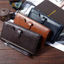 Men's Clutch Wallet Long Men
