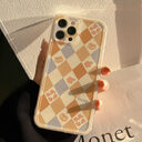 Luxury Laser Soft Phone Case INS Fashion Geometric