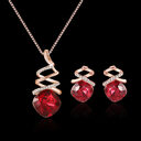 Jewelry Set Bridal Necklace Earrings Fashion