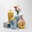Ceramic Vase Creative Living Room Dried Flowers Flower
