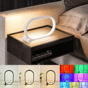 Usb Plug-In Lamp Oval Acrylic Touch Control Dimmable