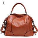 European And American Leather Top Layer Cowhide Bag