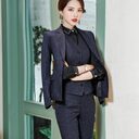 Female Fashion Temperament Small Suit Formal Work Clothes