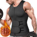Men Sweat Vest Sauna Suit Waist Trainer