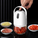 Kitchen Electric Garlic Masher Large-capacity Household Press