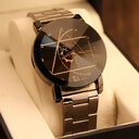 Compass Steel Band Gear Pointer Dial Men's