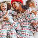 Christmas Pajamas Family Matching New Year Father Mother