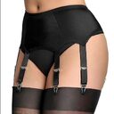 Lace High Waist 6-claw Adjustable Metal Buckle Garter