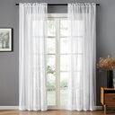 Modern And Simple Pure Color Cotton Linen Window