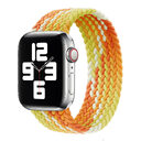 Watch Strap Elastic Nylon Rainbow Braid