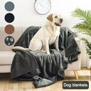 Flannel Cotton Wool Sherpa Thick Pet Blanket Dog