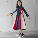 Korean Version Of The Big Kids Girls Multi-color