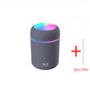 Home Car Charging Colorful Air Humidifier Usb Water