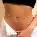Belly Chain Sexy Body Coin Waist Female Suit