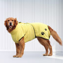 Soft And Absorbent Pet Embroidered Bathrobe Coral Fleece