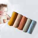 Pure Color Bamboo Cotton Wrap Towels For Newborn