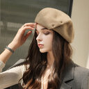 French Ladies Wool Beret Spring And Autumn Models